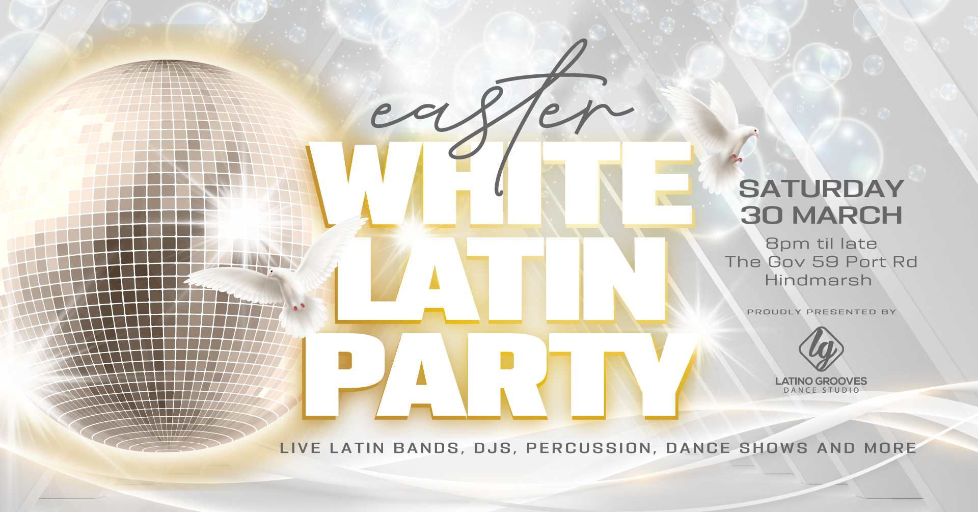 Easter White Latin Party